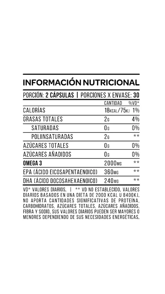 Omega 3 Fish Oil - 60 Cápsulas 4