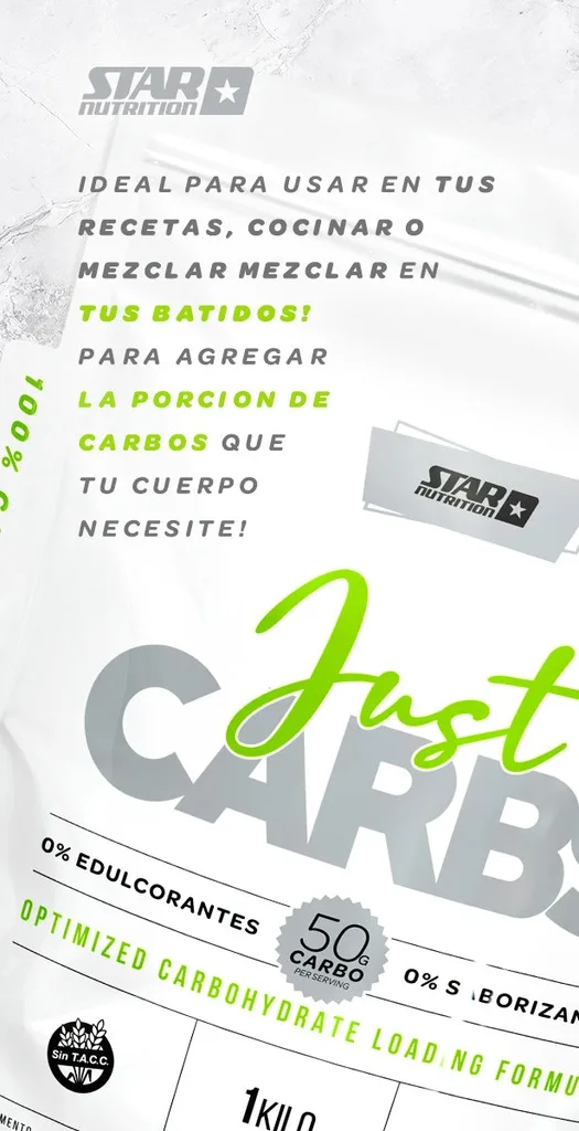 Just Carbs - 1 Kg 4