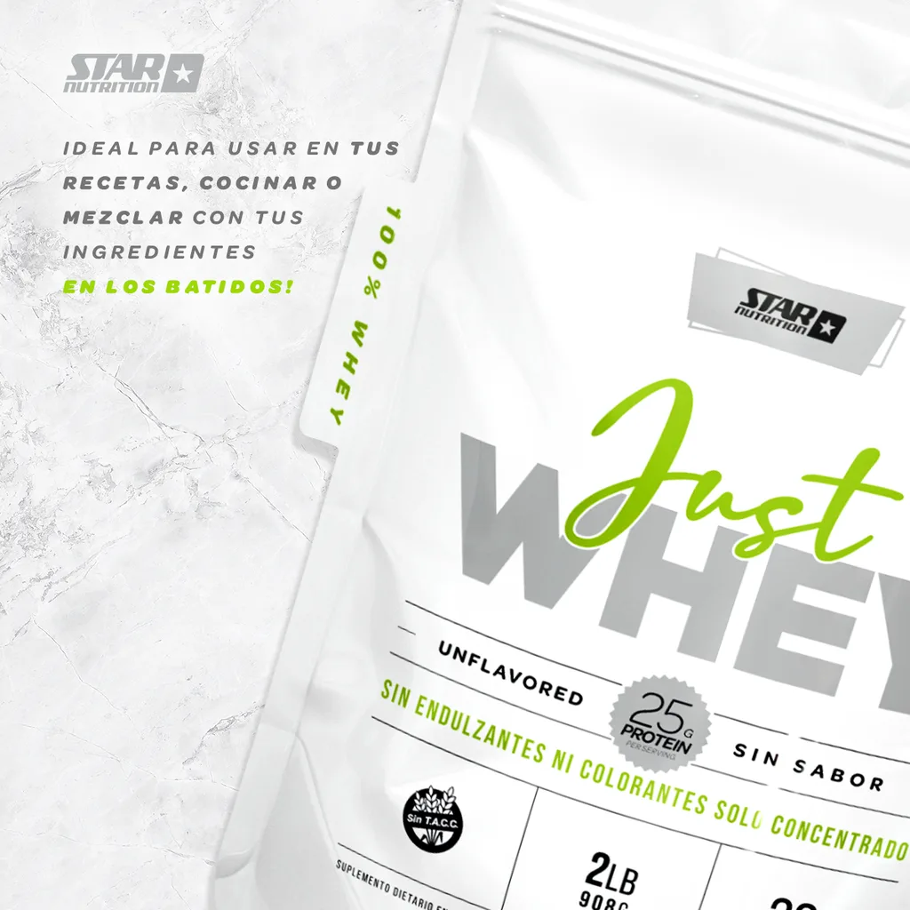 Just Whey Sin Sabor - 2 Lb 3