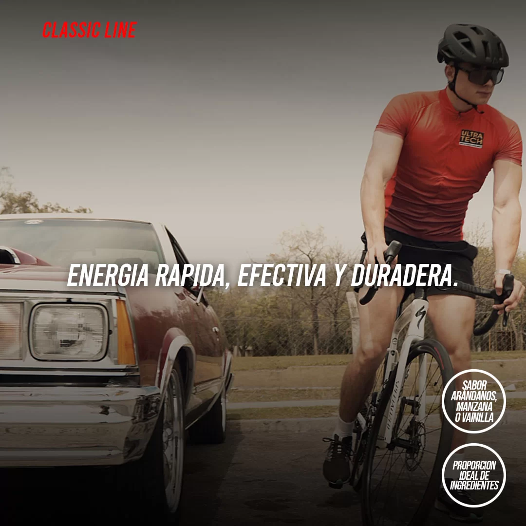 Energy Gel Amino Con Cafeína Ultra Tech – caja x 12 geles