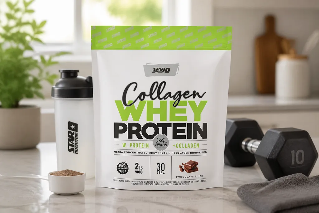 Collagen Whey Protein - 2 Lb (IA)