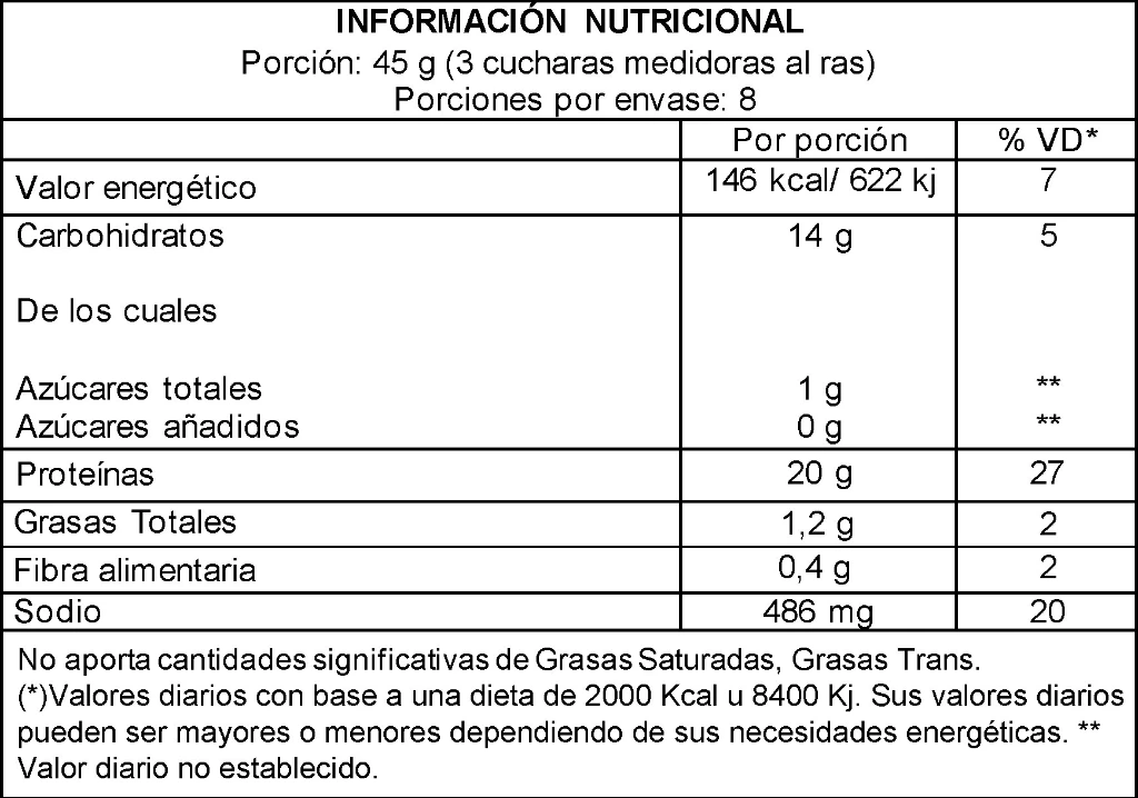 Protein Cupcake Chocolate x 360 g - Doypack