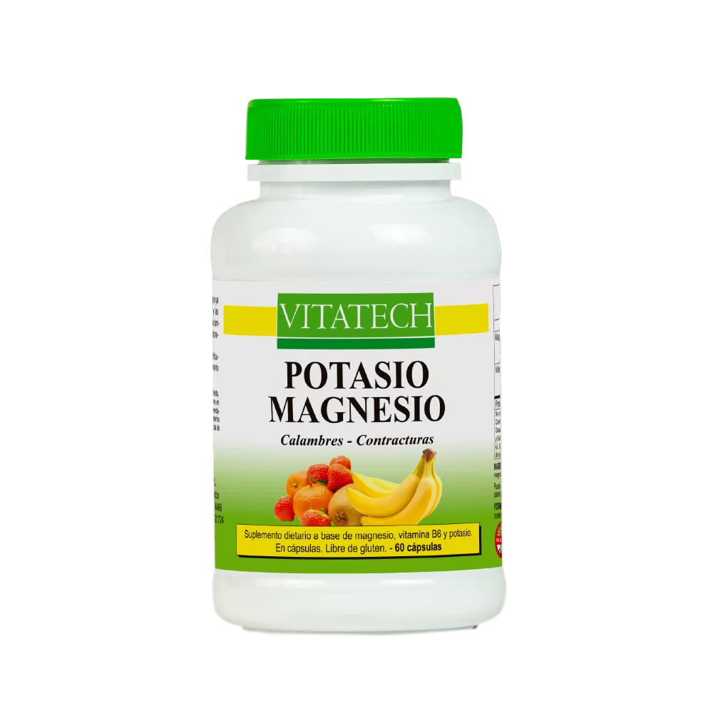 Vitatech Potasio – Magnesio x 60 cápsulas