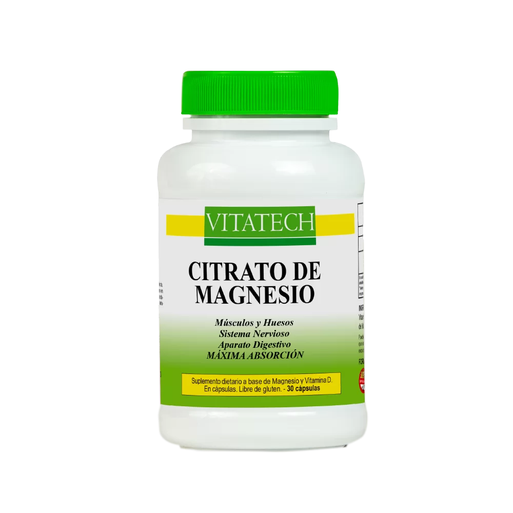 Vitatech Citrato de Magnesio x 30 cápsulas
