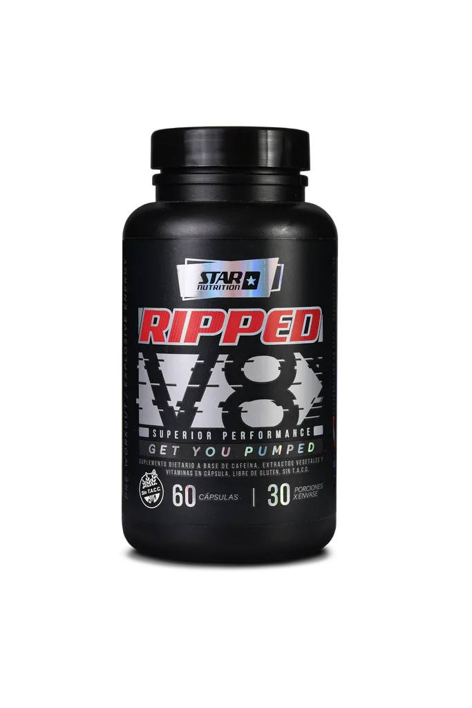 Ripped V8 Quemador - 60 Cápsulas