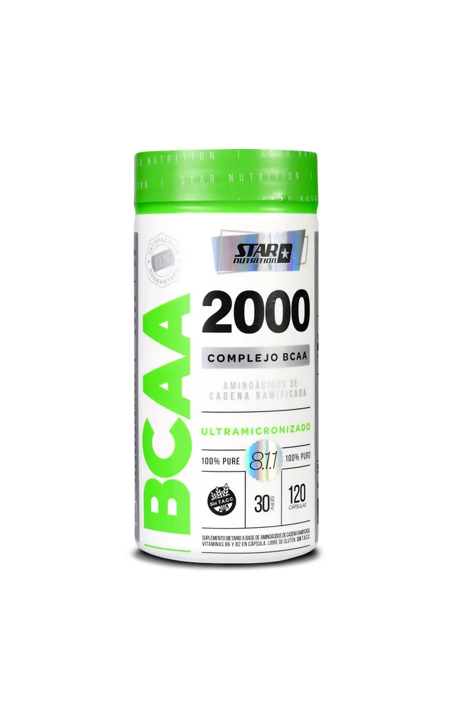 BCAA 2000 - 120 Cápsulas