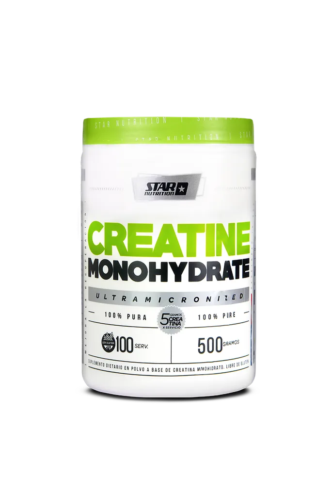 Creatina Monohidrato 500Gs En Pote