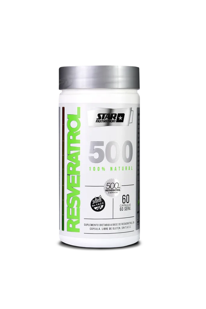 Resveratrol 500 - 60 Cápsulas