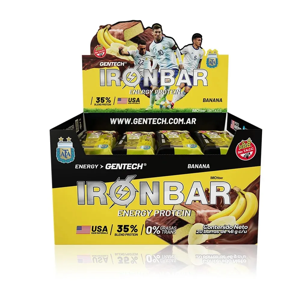 Iron Bar Barra Proteica x 20 Unidades