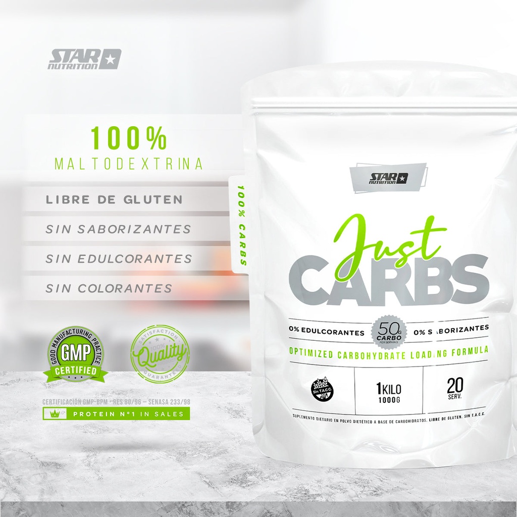 Just Carbs - 1 Kg 2