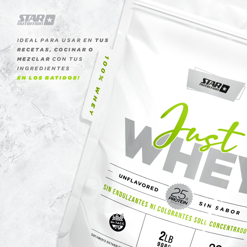 Just Whey Sin Sabor - 2 Lb 3