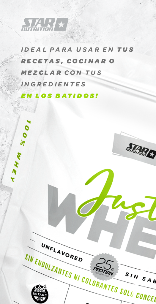 Just Whey Sin Sabor - 2 Lb 4