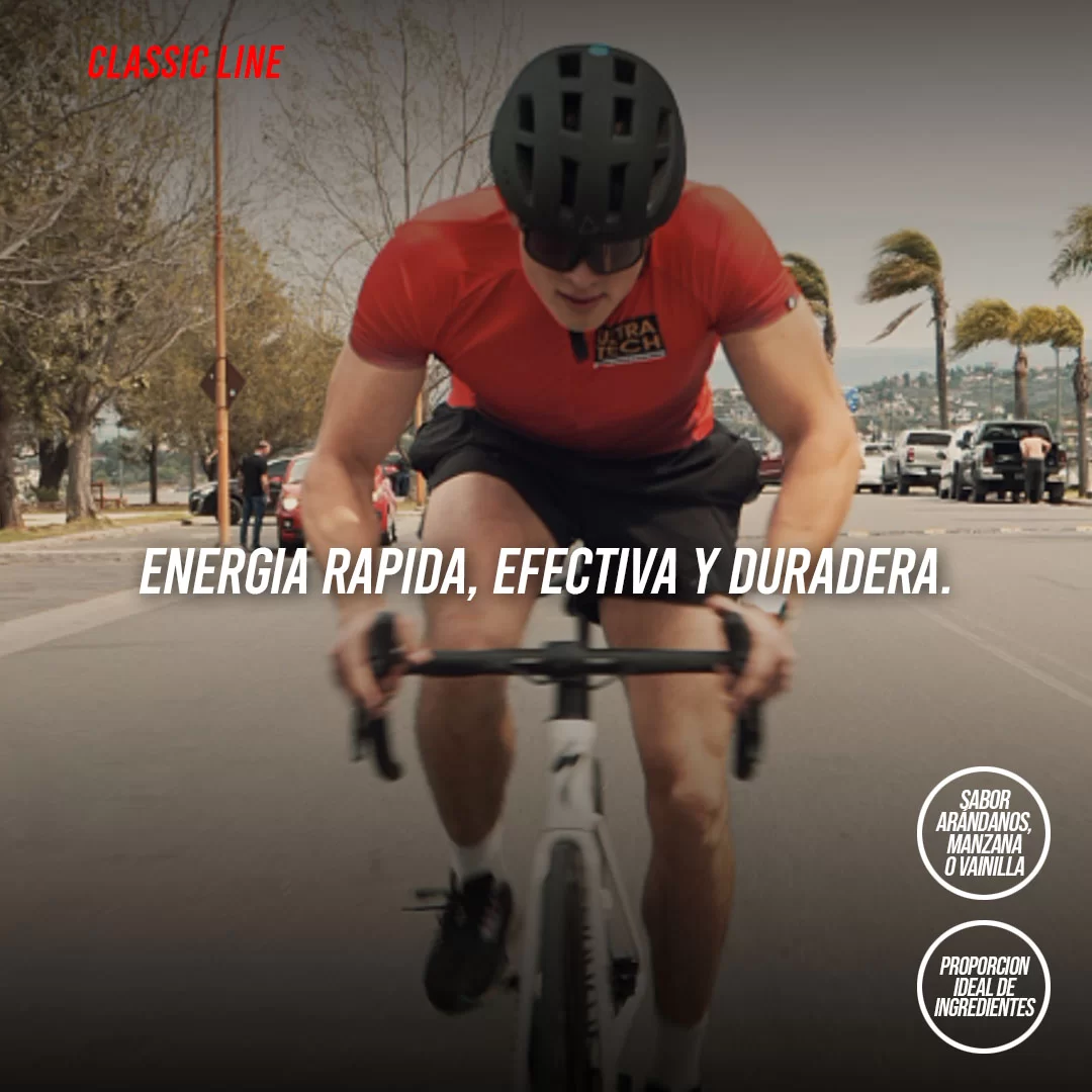 Energy Gel Con Cafeína Ultra Tech – caja x 12 geles 2