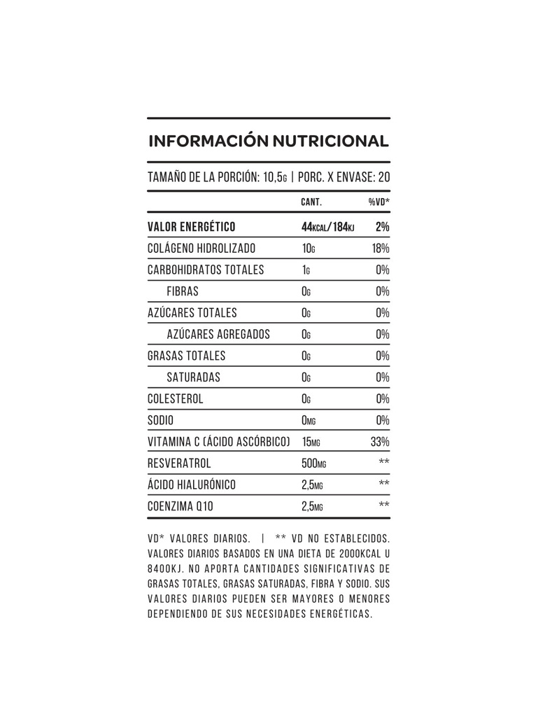 Collagen Frutos Rojos 210GR 2