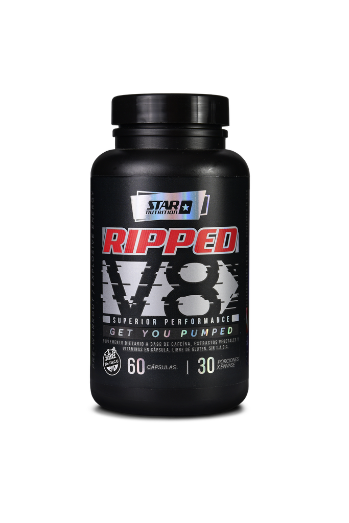 [STANUT005515] Ripped V8 Quemador - 60 Cápsulas