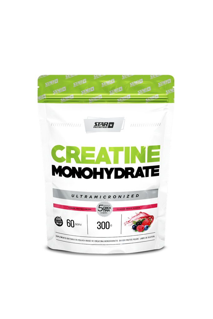 [STANUT004025] Creatina Monohidrato 300g Doypack Sabor Frutos Rojos