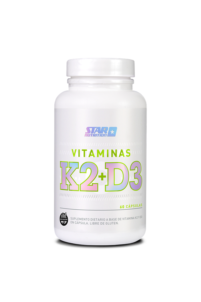 [STANUT004050] Vitaminas K2+D3 - 60 Cápsulas