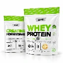 Combo Whey 907g + Creatina 300g Doypack Star Nutrition