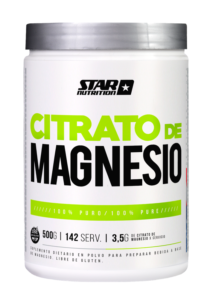 [STANUT004018] Citrato de Magnesio Sin Sabor - Polvo 500 Gr