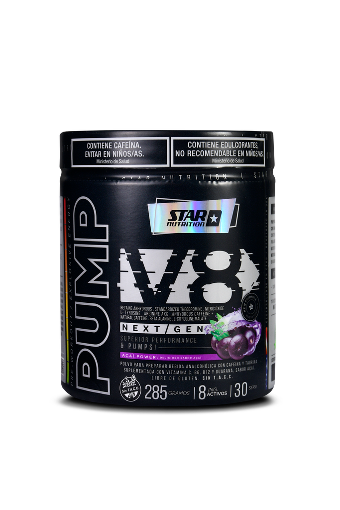 [STANUTV8ACAI] PUMP V8 - 285 Gr (Acaí Power)