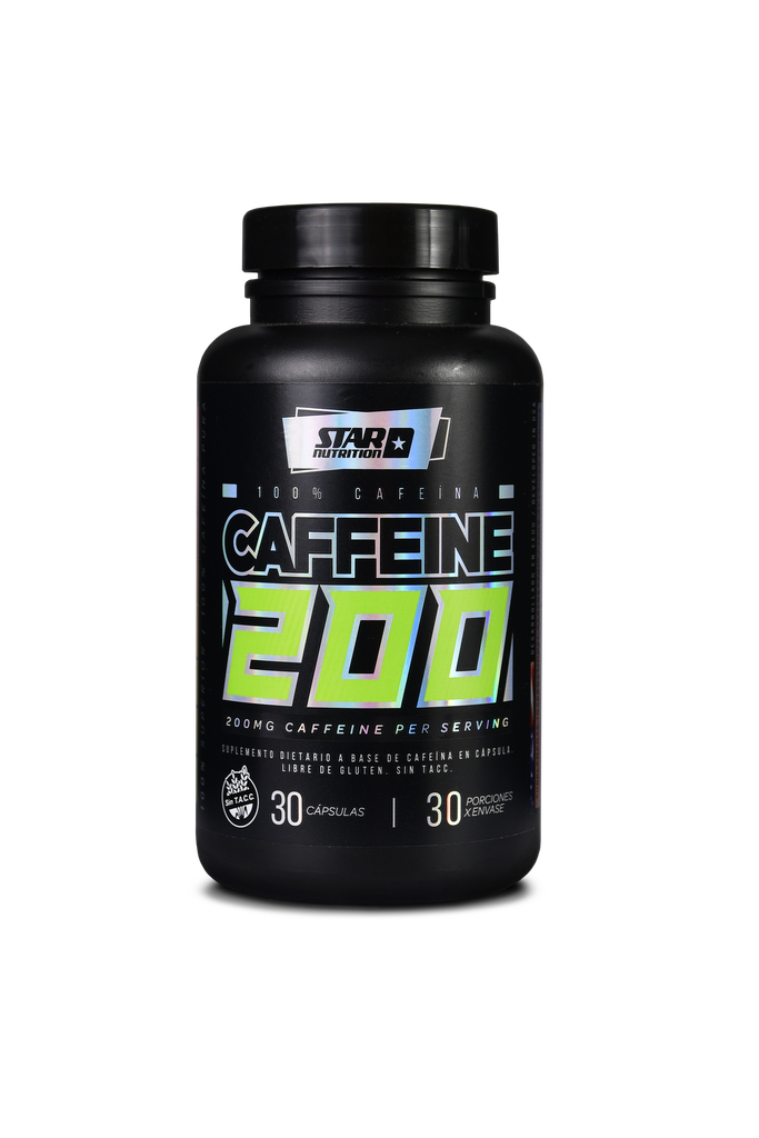 [STANUT005516] Caffeine 200 - 30 Cápsulas