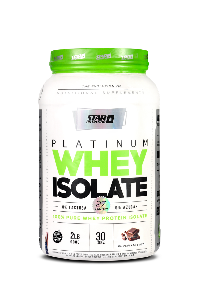 [STANUT01209] Platinum Whey Isolate 2 Lb (Chocolate)