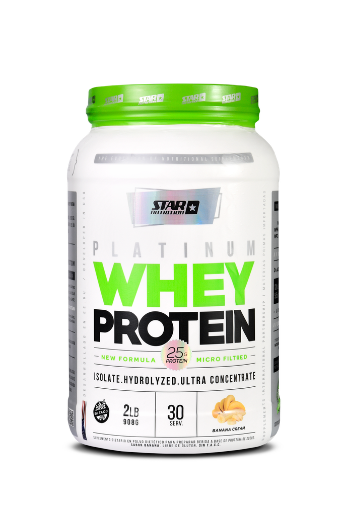 [STANUT001072] Platinum Whey Protein 2 Lb (Banana)